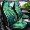 Palm Leaves Pattern Print Design PL02 Universal Fit Car Seat Covers-JorJune