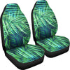 Palm Leaves Pattern Print Design PL02 Universal Fit Car Seat Covers-JorJune