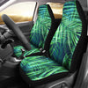 Palm Leaves Pattern Print Design PL02 Universal Fit Car Seat Covers-JorJune