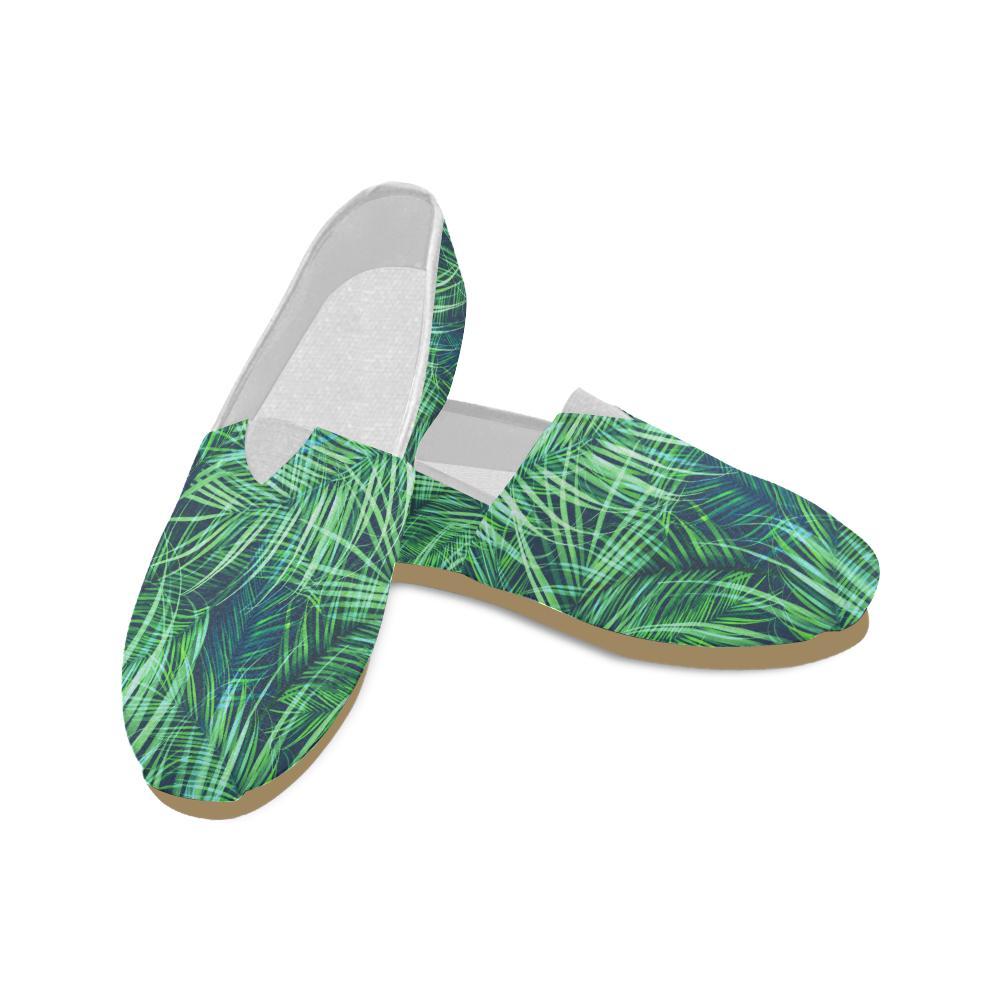 Palm Leaves Pattern Print Design PL02 Women Casual Shoes-JorJune.com