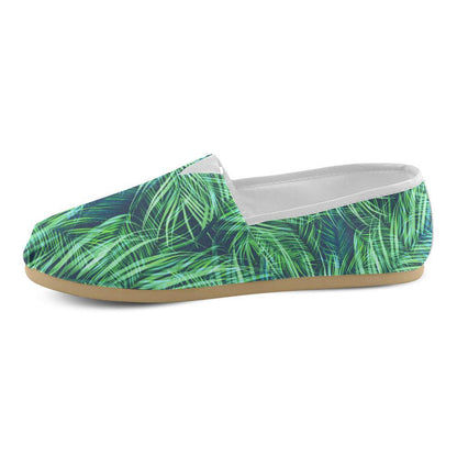 Palm Leaves Pattern Print Design PL02 Women Casual Shoes-JorJune.com