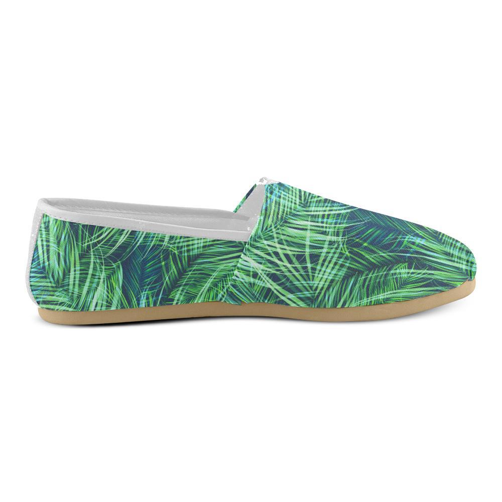 Palm Leaves Pattern Print Design PL02 Women Casual Shoes-JorJune.com