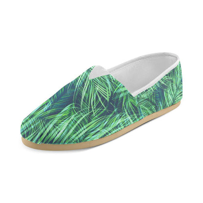 Palm Leaves Pattern Print Design PL02 Women Casual Shoes-JorJune.com