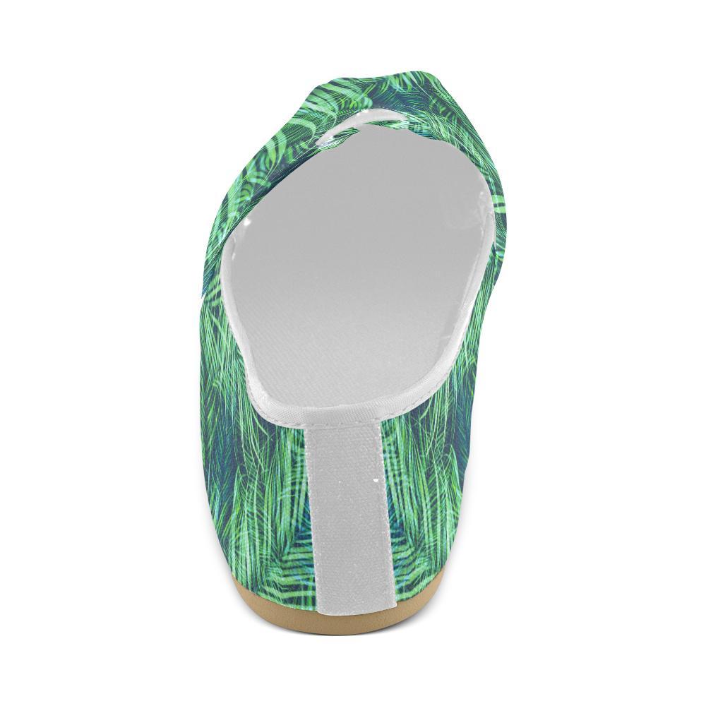 Palm Leaves Pattern Print Design PL02 Women Casual Shoes-JorJune.com