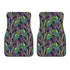 Palm Leaves Pattern Print Design PL03 Car Floor Mats-JORJUNE.COM