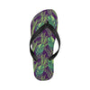 Palm Leaves Pattern Print Design PL03 Flip Flops-JorJune