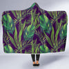 Palm Leaves Pattern Print Design PL03 Hooded Blanket-JORJUNE.COM