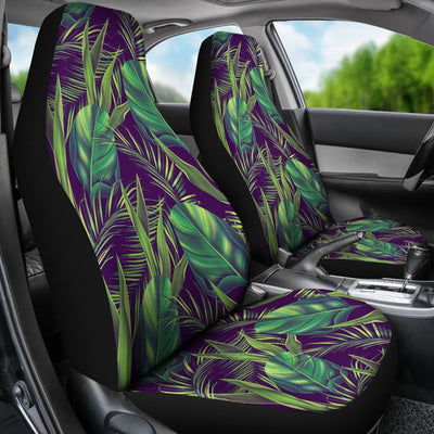 Palm Leaves Pattern Print Design PL03 Universal Fit Car Seat Covers-JorJune