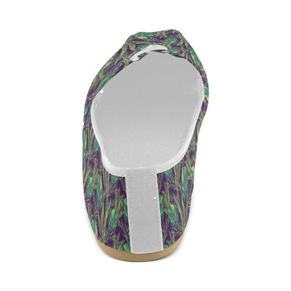 Palm Leaves Pattern Print Design PL03 Women Casual Shoes-JorJune.com