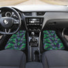 Palm Leaves Pattern Print Design PL04 Car Floor Mats-JORJUNE.COM