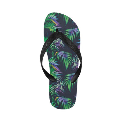 Palm Leaves Pattern Print Design PL04 Flip Flops-JorJune