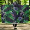 Palm Leaves Pattern Print Design PL04 Hooded Blanket-JORJUNE.COM