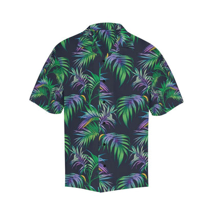 Palm Leaves Pattern Print Design PL04 Men Hawaiian Shirt-JorJune