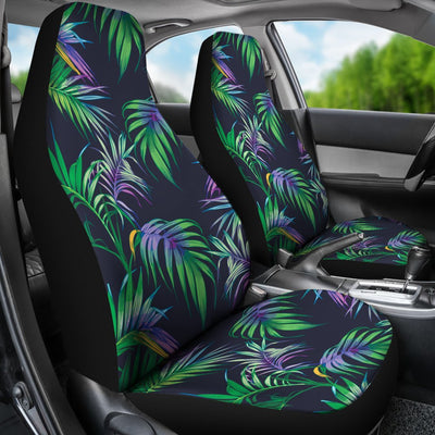 Palm Leaves Pattern Print Design PL04 Universal Fit Car Seat Covers-JorJune