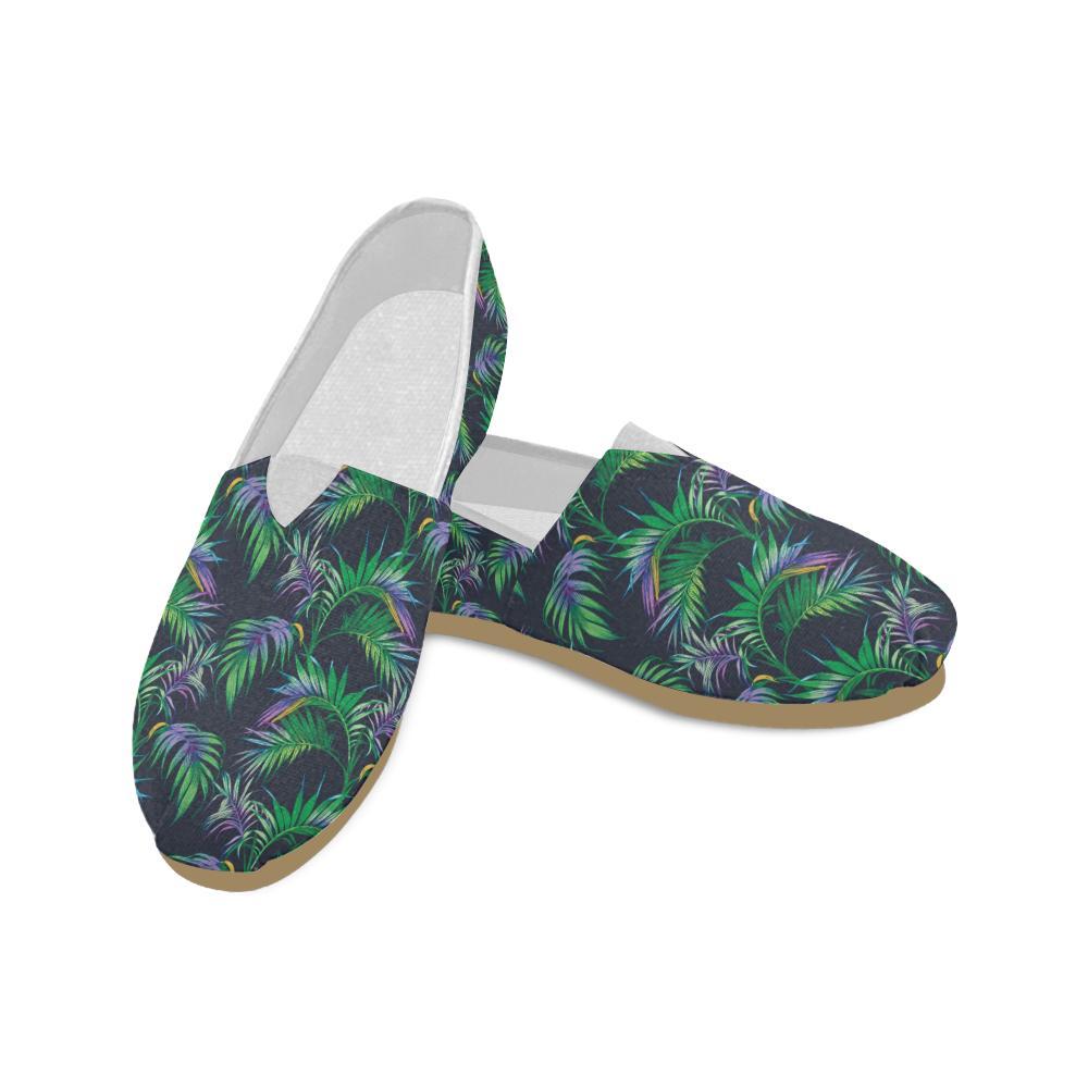 Palm Leaves Pattern Print Design PL04 Women Casual Shoes-JorJune.com