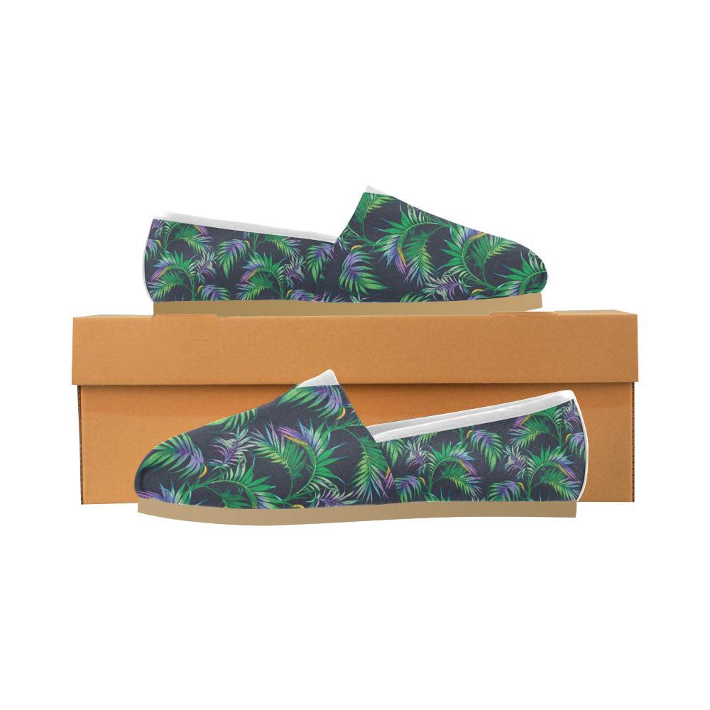 Palm Leaves Pattern Print Design PL04 Women Casual Shoes-JorJune.com