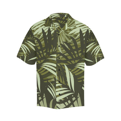 Palm Leaves Pattern Print Design PL05 Men Hawaiian Shirt-JorJune