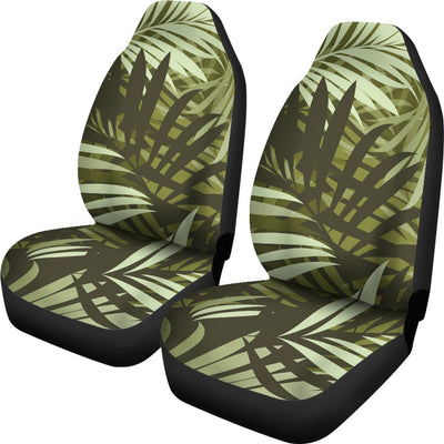 Palm Leaves Pattern Print Design PL05 Universal Fit Car Seat Covers-JorJune