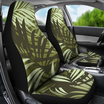 Palm Leaves Pattern Print Design PL05 Universal Fit Car Seat Covers-JorJune