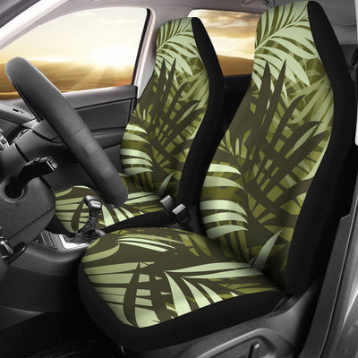 Palm Leaves Pattern Print Design PL05 Universal Fit Car Seat Covers-JorJune