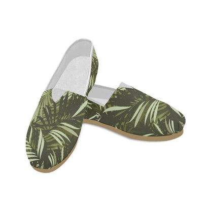 Palm Leaves Pattern Print Design PL05 Women Casual Shoes-JorJune.com