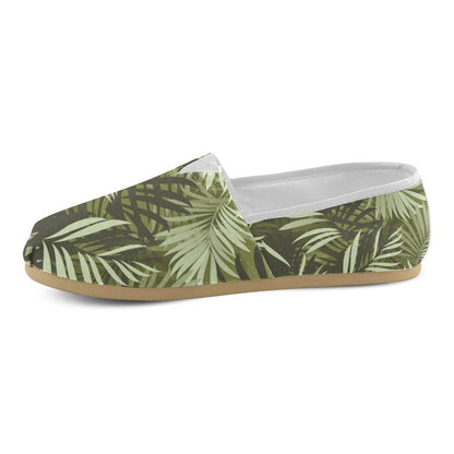 Palm Leaves Pattern Print Design PL05 Women Casual Shoes-JorJune.com