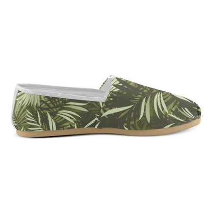 Palm Leaves Pattern Print Design PL05 Women Casual Shoes-JorJune.com