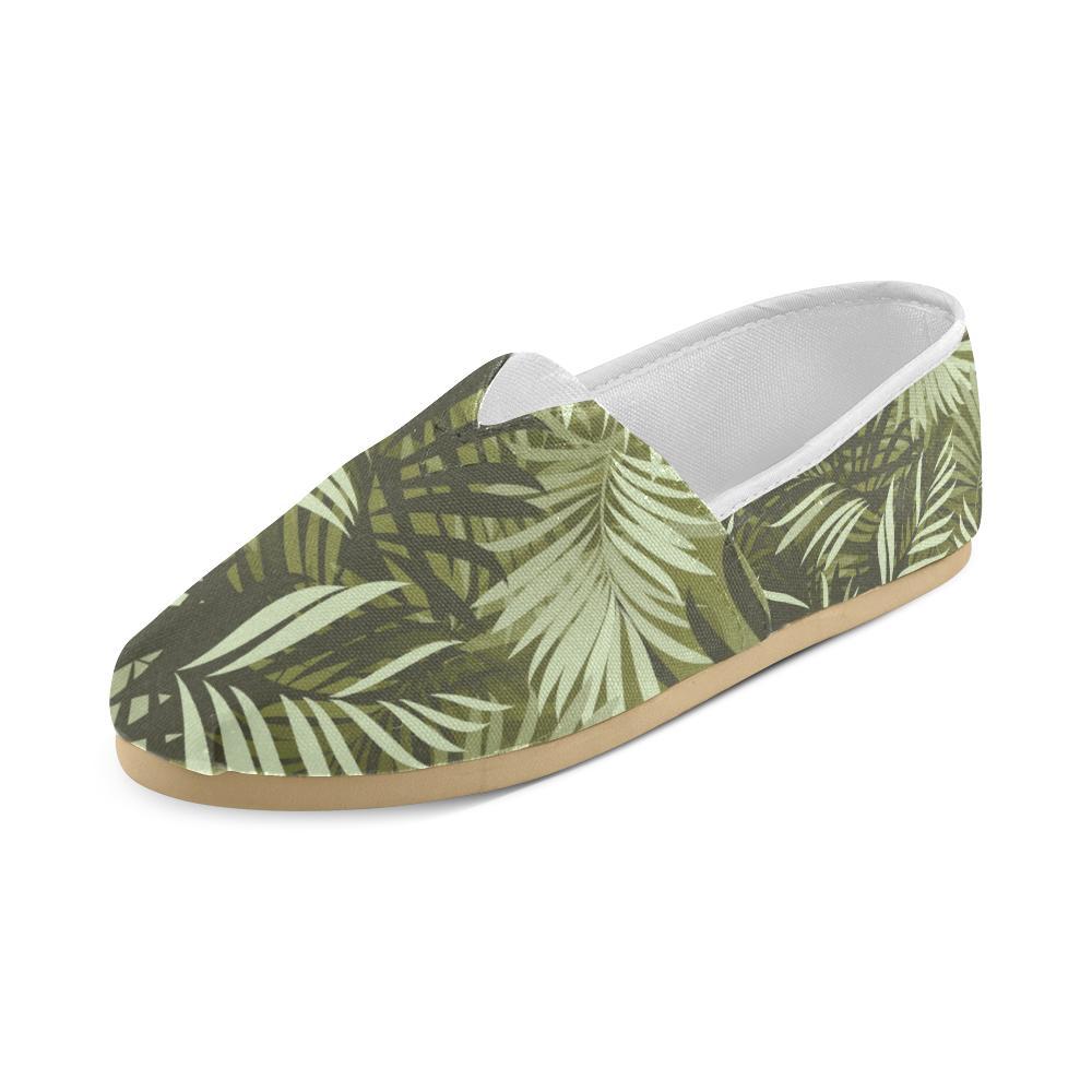 Palm Leaves Pattern Print Design PL05 Women Casual Shoes-JorJune.com