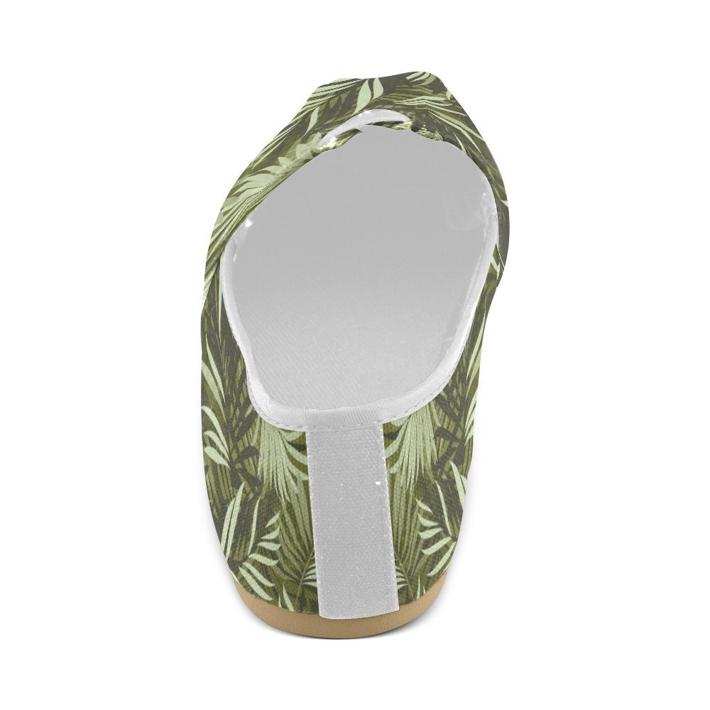 Palm Leaves Pattern Print Design PL05 Women Casual Shoes-JorJune.com