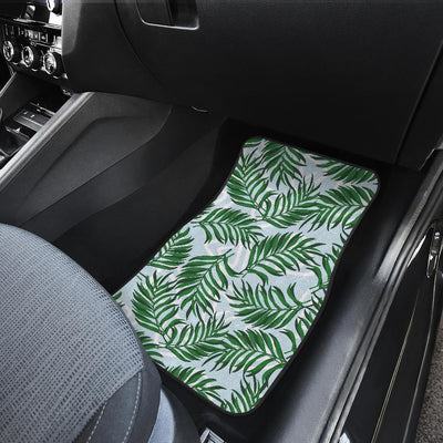 Palm Leaves Pattern Print Design PL06 Car Floor Mats-JORJUNE.COM