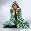 Palm Leaves Pattern Print Design PL06 Hooded Blanket-JORJUNE.COM