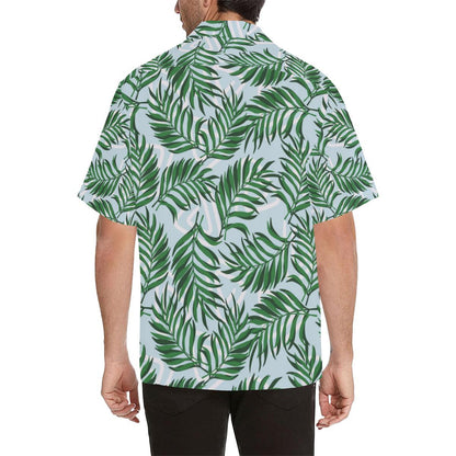 Palm Leaves Pattern Print Design PL06 Men Hawaiian Shirt-JorJune