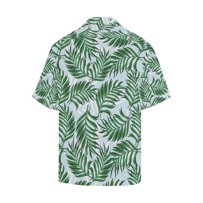 Palm Leaves Pattern Print Design PL06 Men Hawaiian Shirt-JorJune