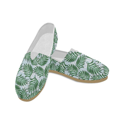Palm Leaves Pattern Print Design PL06 Women Casual Shoes-JorJune.com