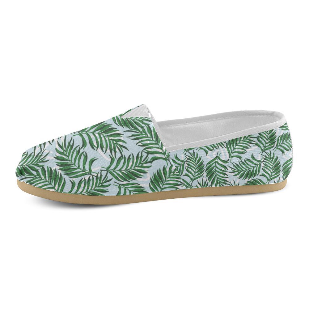 Palm Leaves Pattern Print Design PL06 Women Casual Shoes-JorJune.com