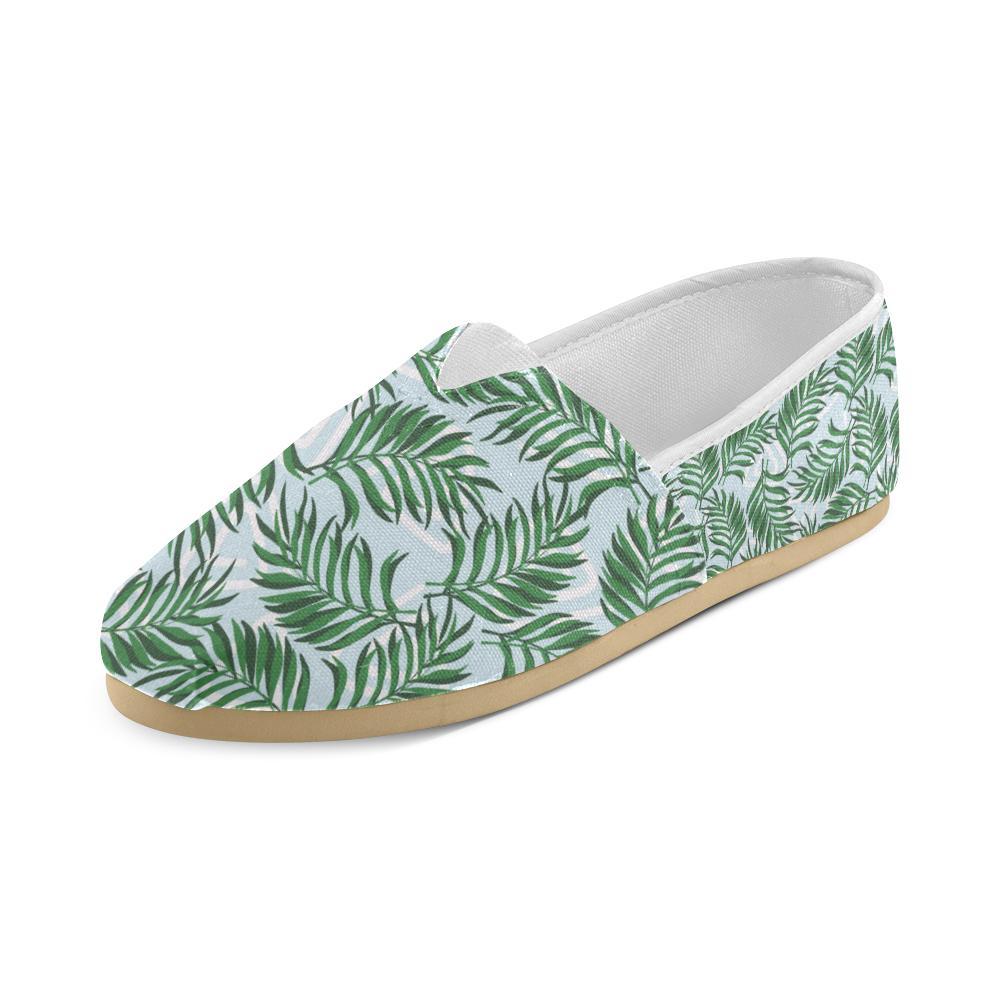 Palm Leaves Pattern Print Design PL06 Women Casual Shoes-JorJune.com