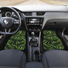 Palm Leaves Pattern Print Design PL07 Car Floor Mats-JORJUNE.COM