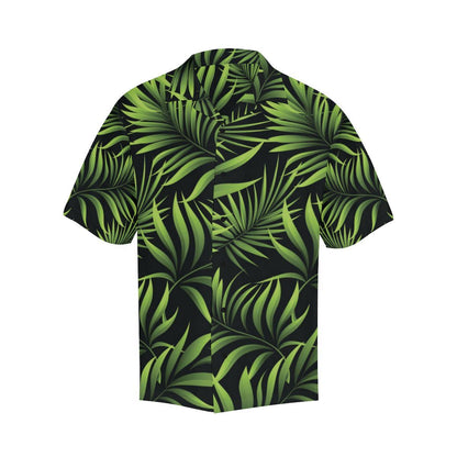 Palm Leaves Pattern Print Design PL07 Men Hawaiian Shirt-JorJune