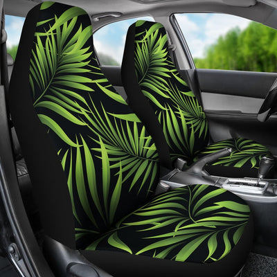 Palm Leaves Pattern Print Design PL07 Universal Fit Car Seat Covers-JorJune