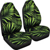 Palm Leaves Pattern Print Design PL07 Universal Fit Car Seat Covers-JorJune