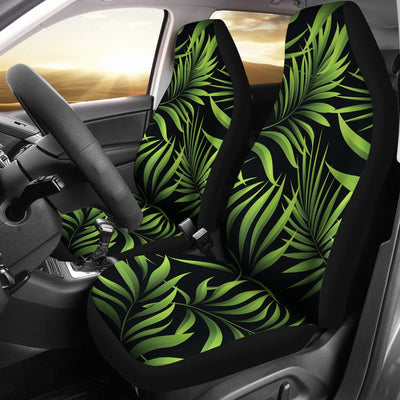 Palm Leaves Pattern Print Design PL07 Universal Fit Car Seat Covers-JorJune