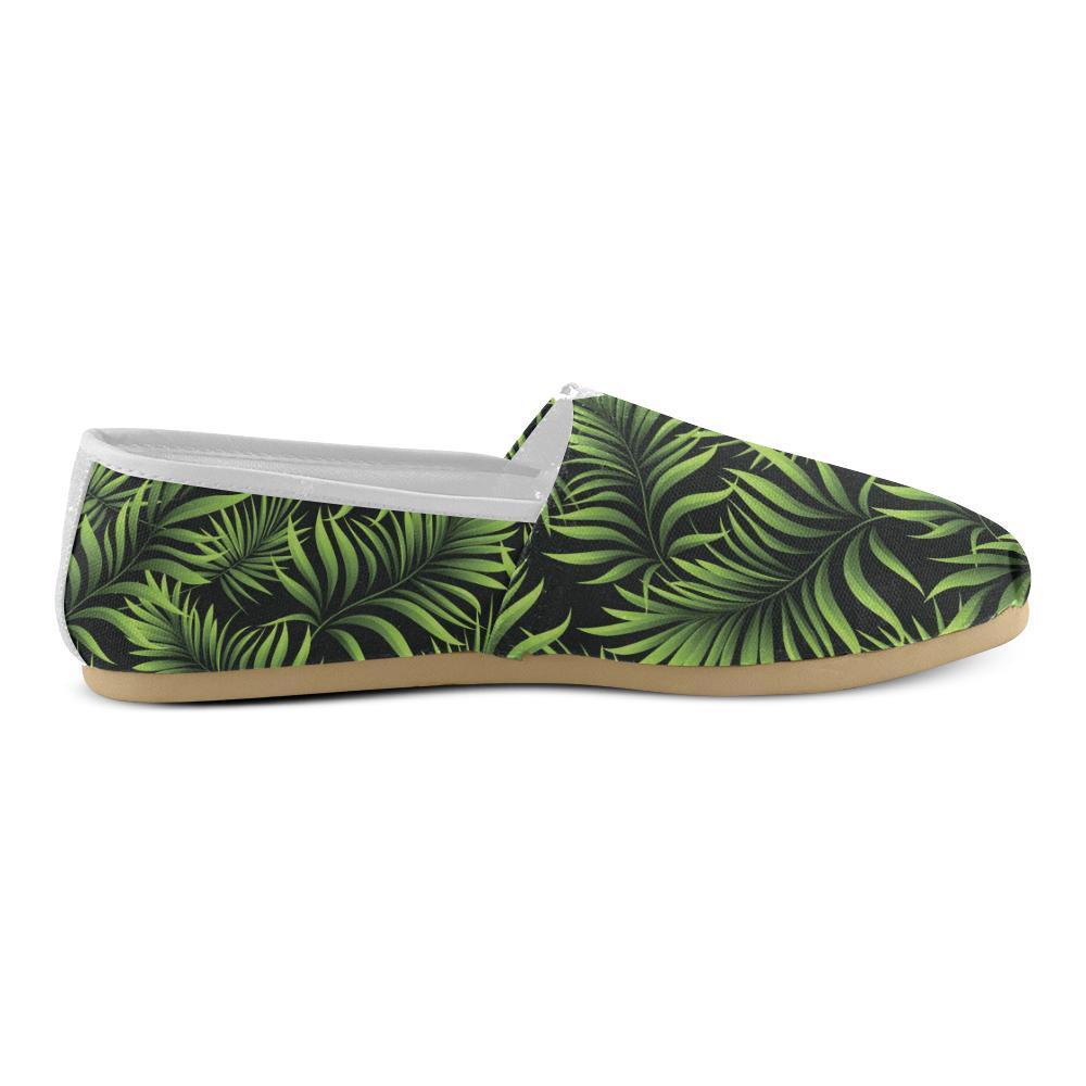 Palm Leaves Pattern Print Design PL07 Women Casual Shoes-JorJune.com