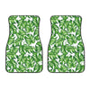 Palm Leaves Pattern Print Design PL08 Car Floor Mats-JORJUNE.COM