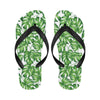 Palm Leaves Pattern Print Design PL08 Flip Flops-JorJune