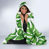 Palm Leaves Pattern Print Design PL08 Hooded Blanket-JORJUNE.COM