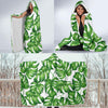 Palm Leaves Pattern Print Design PL08 Hooded Blanket-JORJUNE.COM