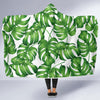 Palm Leaves Pattern Print Design PL08 Hooded Blanket-JORJUNE.COM