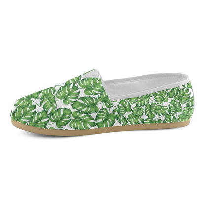 Palm Leaves Pattern Print Design PL08 Women Casual Shoes-JorJune.com