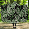 Palm Leaves Pattern Print Design PL09 Hooded Blanket-JORJUNE.COM