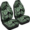 Palm Leaves Pattern Print Design PL09 Universal Fit Car Seat Covers-JorJune